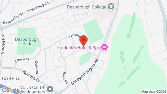 Apartments for rent i Maidenhead - Berkshire - kort over placeringen