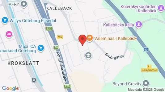 Apartments for rent i Örgryte-Härlanda - kort over placeringen