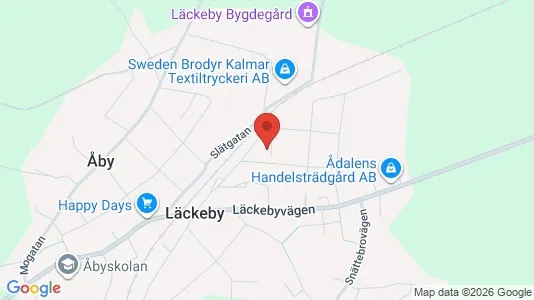 Apartments for rent i Kalmar - kort over placeringen