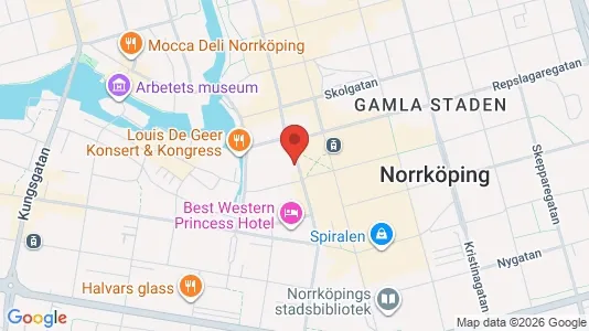 Apartments for rent i Norrköping - kort over placeringen