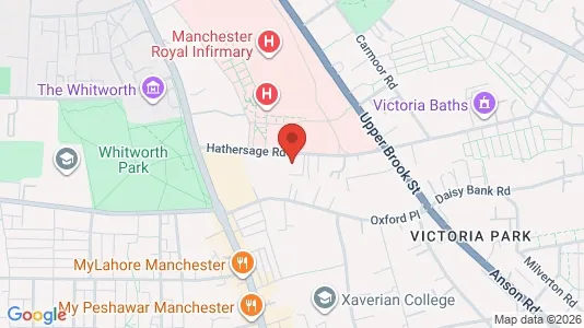 Apartments for rent i Manchester - Lancashire - kort over placeringen