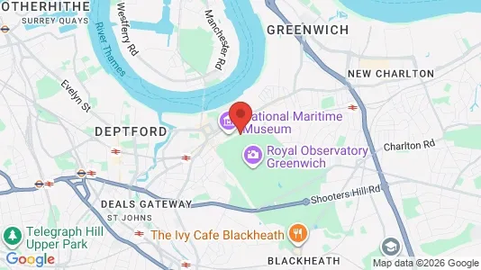 Apartments for rent i London SE10 - kort over placeringen