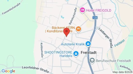 Apartments for rent i Freistadt - kort over placeringen
