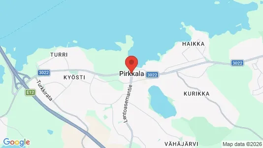 Apartments for rent i Pirkkala - kort over placeringen