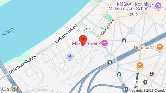 Apartments for rent i Stad Antwerp - kort over placeringen