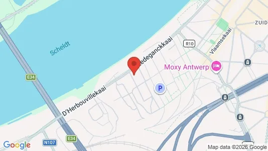 Apartments for rent i Stad Antwerp - kort over placeringen