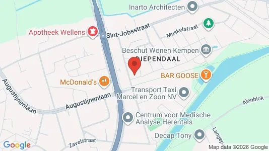 Apartments for rent i Herentals - kort over placeringen
