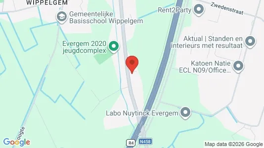 Apartments for rent i Evergem - kort over placeringen