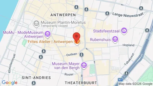 Apartments for rent i Stad Antwerp - kort over placeringen