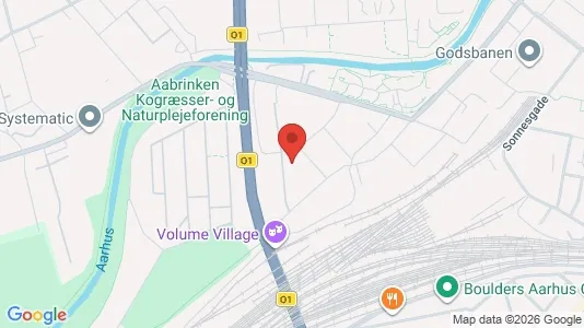 Apartments for rent i Aarhus C - kort over placeringen