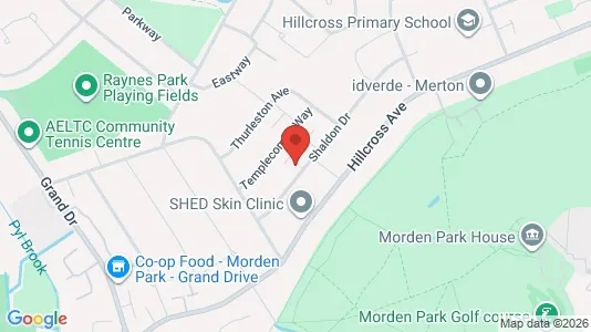 Apartments for rent i Morden - Surrey - kort over placeringen