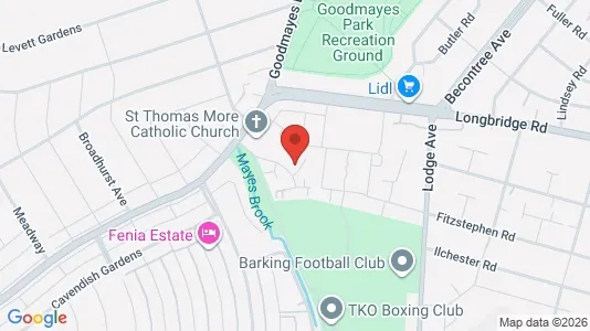 Apartments for rent i Barking - Essex - kort over placeringen