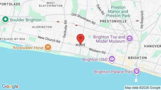 Apartments for rent i Hove - East Sussex - kort over placeringen