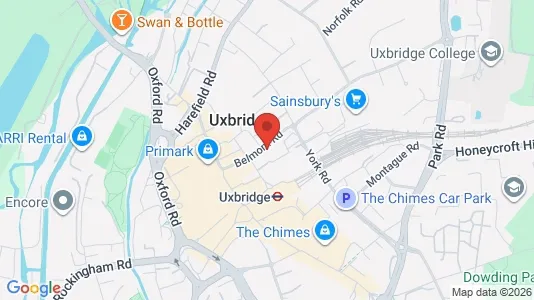 Apartments for rent i Uxbridge - Middlesex - kort over placeringen