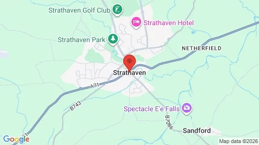Apartments for rent i Strathaven - Lanarkshire - kort over placeringen