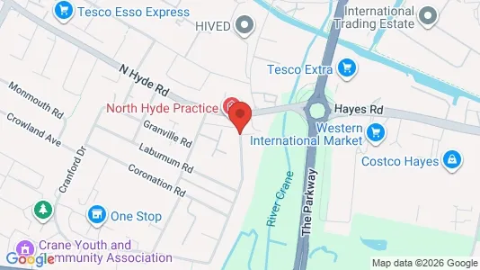 Apartments for rent i Hayes - Middlesex - kort over placeringen