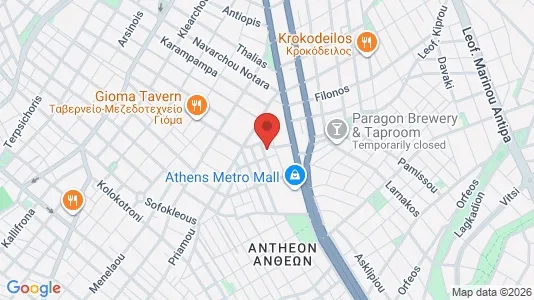 Apartments for rent i Agios Dimitrios - kort over placeringen