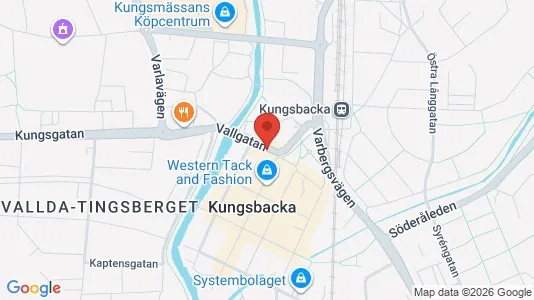 Apartments for rent i Kungsbacka - kort over placeringen