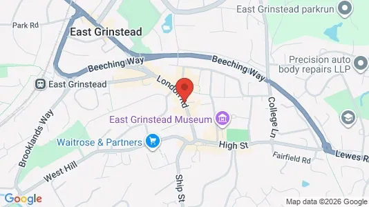 Apartments for rent i East Grinstead - West Sussex - kort over placeringen