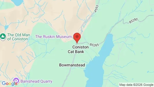 Apartments for rent i Coniston - Cumbria - kort over placeringen