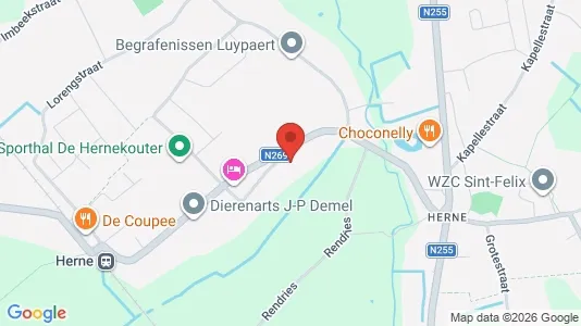 Apartments for rent i Herne - kort over placeringen