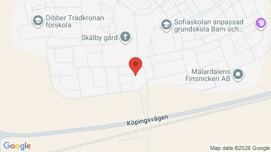 Apartments for rent i Västerås - kort over placeringen