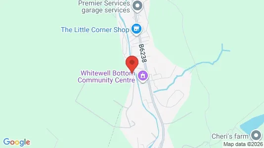 Rooms for rent i Rossendale - Lancashire - kort over placeringen