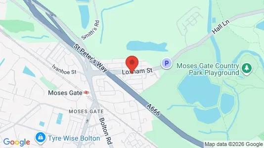 Apartments for rent i Bolton - Lancashire - kort over placeringen