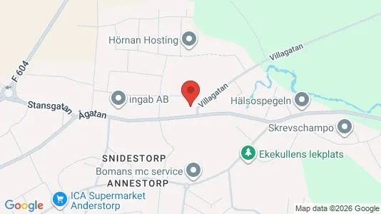 Apartments for rent i Gislaved - kort over placeringen