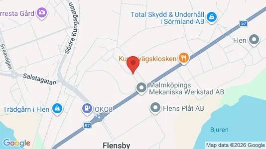 Apartments for rent i Flen - kort over placeringen