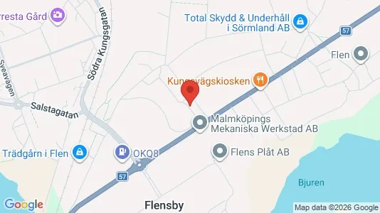Apartments for rent i Flen - kort over placeringen