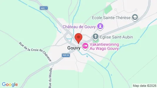 Apartments for rent i Gouvy - kort over placeringen