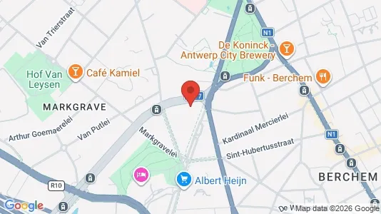 Apartments for rent i Stad Antwerp - kort over placeringen