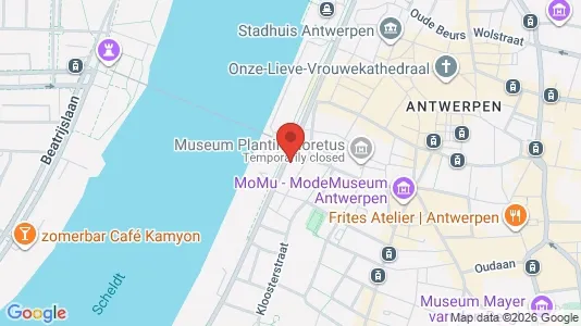 Apartments for rent i Stad Antwerp - kort over placeringen