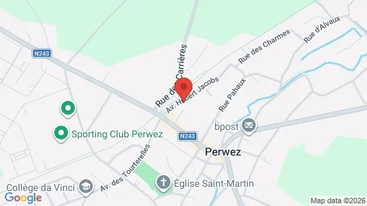 Apartments for rent i Perwijs - kort over placeringen