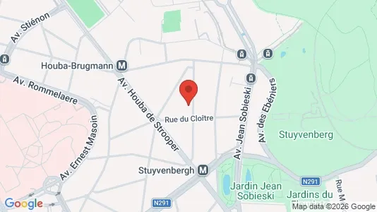 Apartments for rent i Stad Brussel - kort over placeringen
