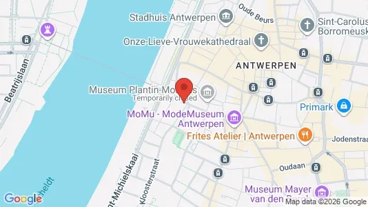Apartments for rent i Stad Antwerp - kort over placeringen