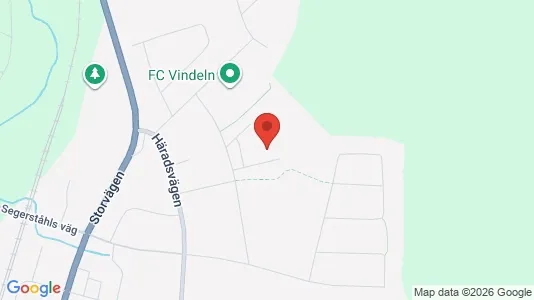 Apartments for rent i Vindeln - kort over placeringen