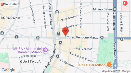 Apartments for rent i Milano Zona 1 - Centro storico - kort over placeringen