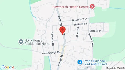 Apartments for rent i Rotherham - South Yorkshire - kort over placeringen