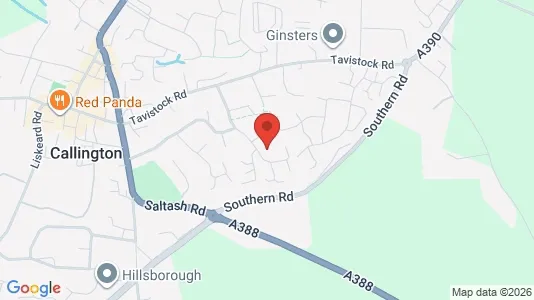 Apartments for rent i Callington - Cornwall - kort over placeringen