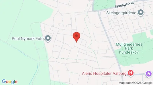 Rooms for rent i Aalborg SV - kort over placeringen