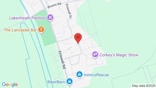 Apartments for rent i Brandon - Suffolk - kort over placeringen