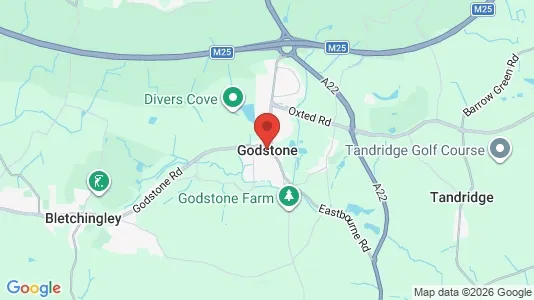 Apartments for rent i Godstone - Surrey - kort over placeringen