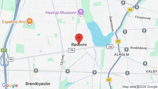 Apartments for rent i Rødovre - kort over placeringen