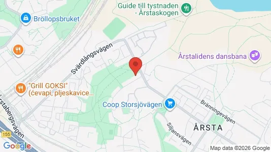 Apartments for rent i Hammarbyhamnen - kort over placeringen