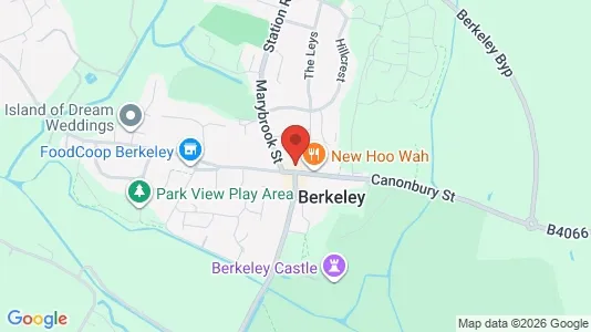 Apartments for rent i Berkeley - Gloucestershire - kort over placeringen