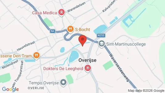 Apartments for rent i Overijse - kort over placeringen