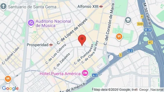 Apartments for rent i Madrid Centro - kort over placeringen