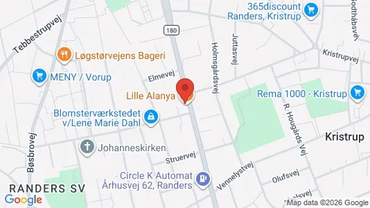 Apartments for rent i Randers SV - kort over placeringen